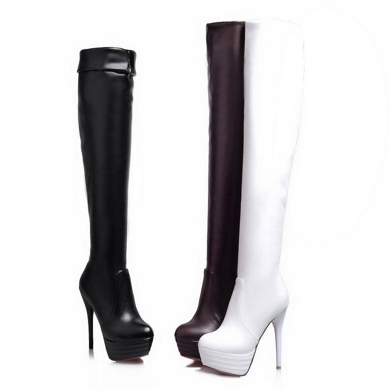 Women'S Shoes Big Feet - SIMLOVEYO, botas hasta la rodilla, zapatos