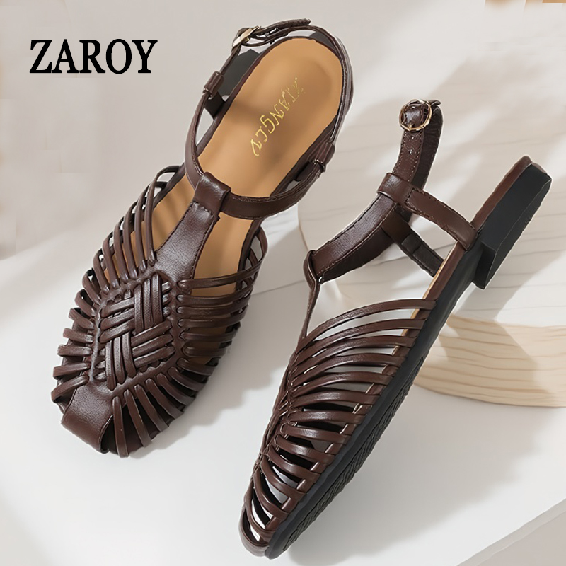 Women'S Shoes Big Feet - ZAROY Sandalias de gladiador de verano