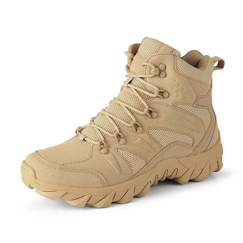 Suede Ankle Boot - Botas tácticas para hombre, zapatos militares
