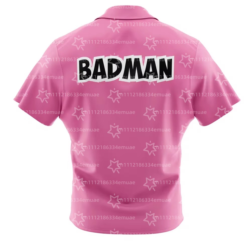 Women'S Shoes Z - Camisa Vegeta Badman, camisa hawaiana rosa