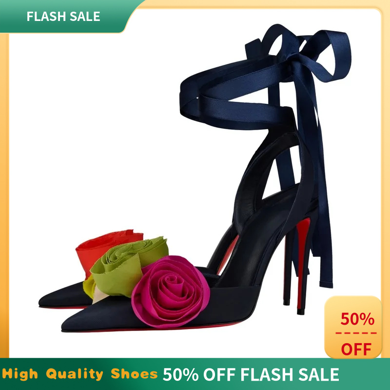 Ribbon Tie Heel - Elegantes y Románticos Zapatos de Tacón