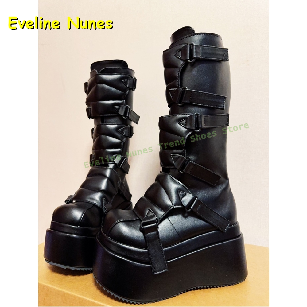 Women'S Shoes Big Feet - Botas hasta la rodilla Cyberpunk Y2K