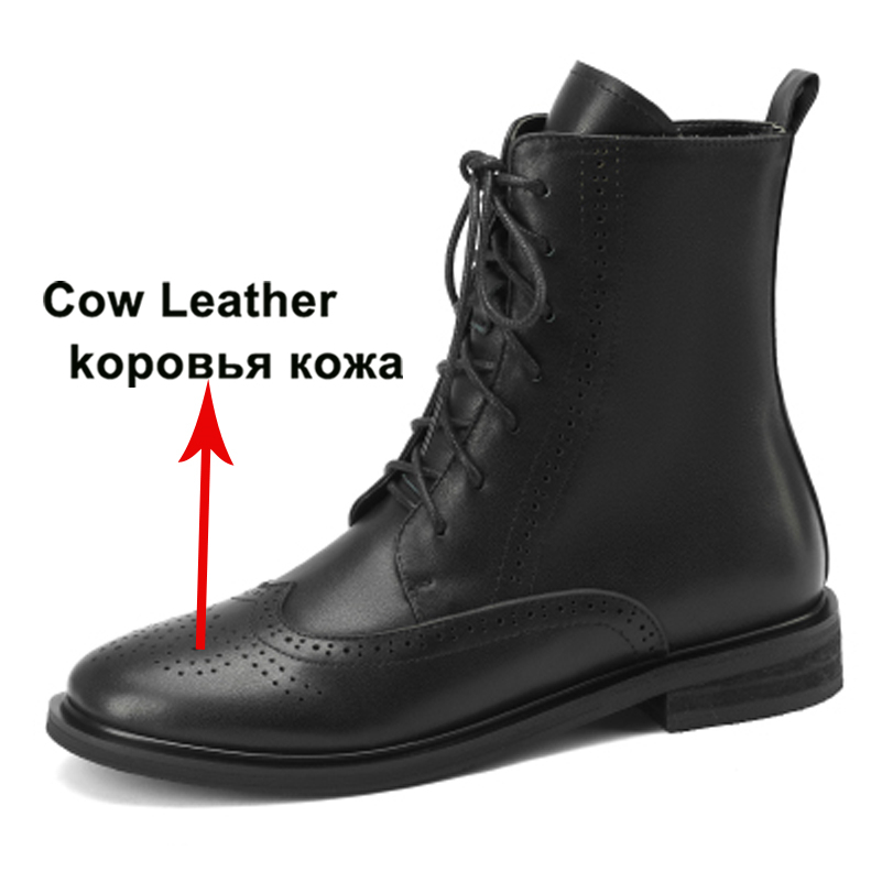 Meotina-Botas de moto de cuero - Women'S Shoes Size 40 In Us reseña y precio