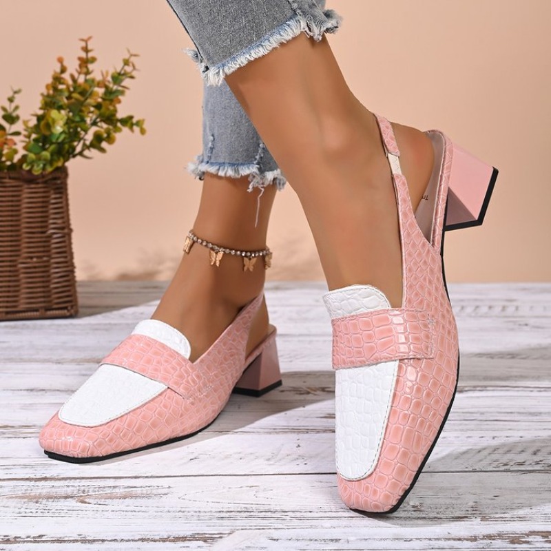 Zapatos de tacón slingback par - Women'S Shoes For Work reseña y precio