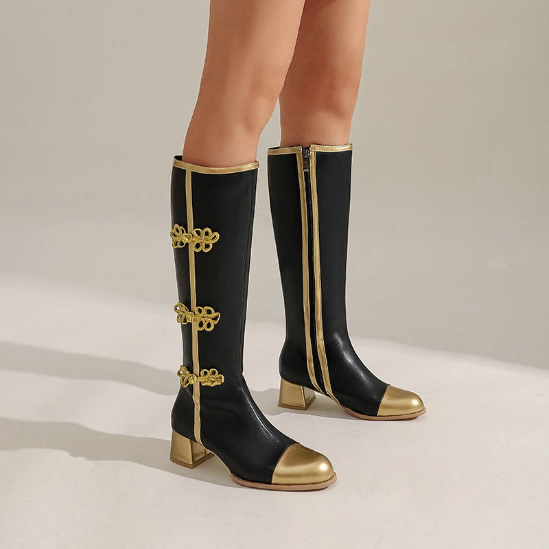 Botas hasta la rodilla de tall - Women'S Shoes Big Feet reseña y precio