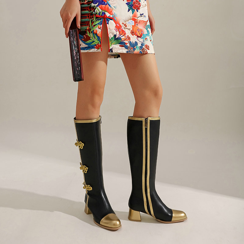 Botas hasta la rodilla de tall - Women'S Shoes Big Feet reseña y precio