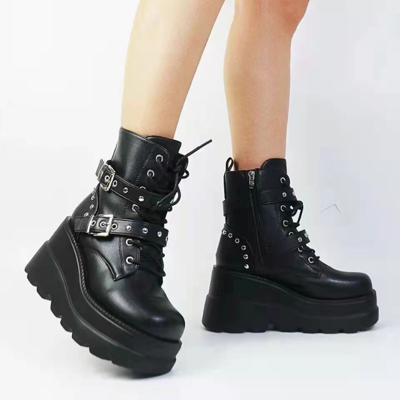 Nuevos botines de cuero Pu par - Women'S Shoes Size 40 In Us reseña y precio