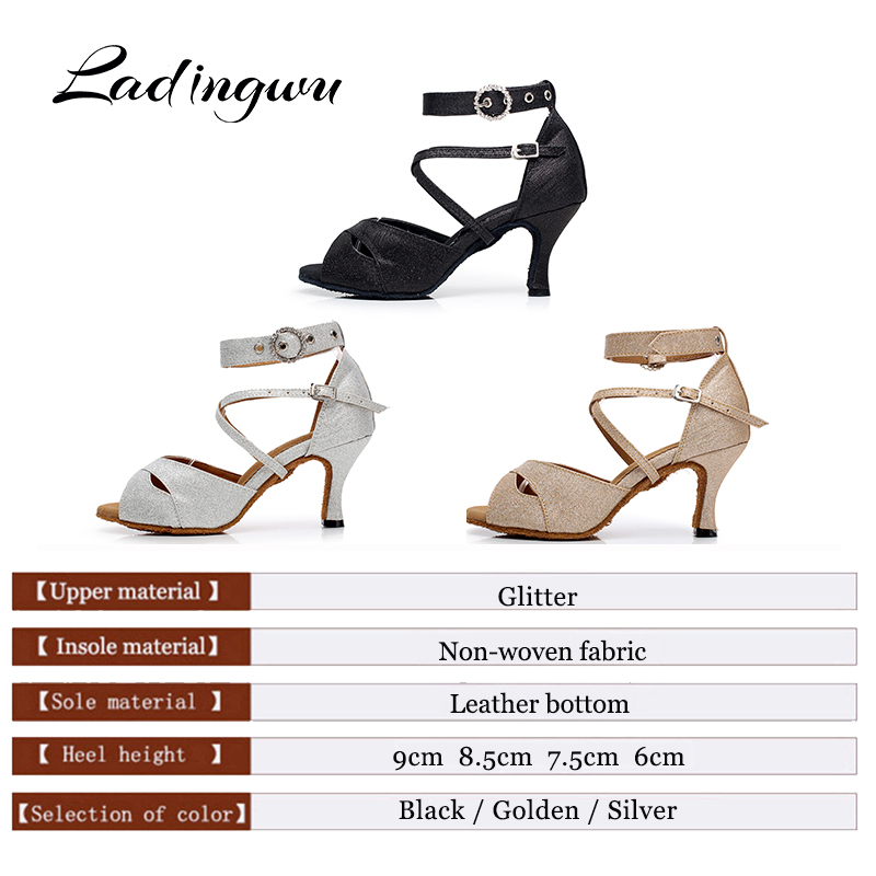 Ladingwu-zapatos de baile lati - Women'S Shoes Z reseña y precio
