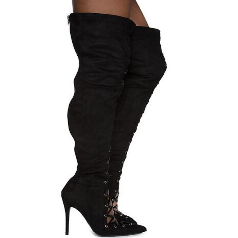 Moda mujer blanco negro sólido - Ribbon Tie Heel reseña y precio