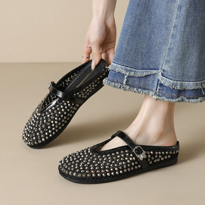 Zapatillas de marca de malla c - Mule Slip On reseña y precio
