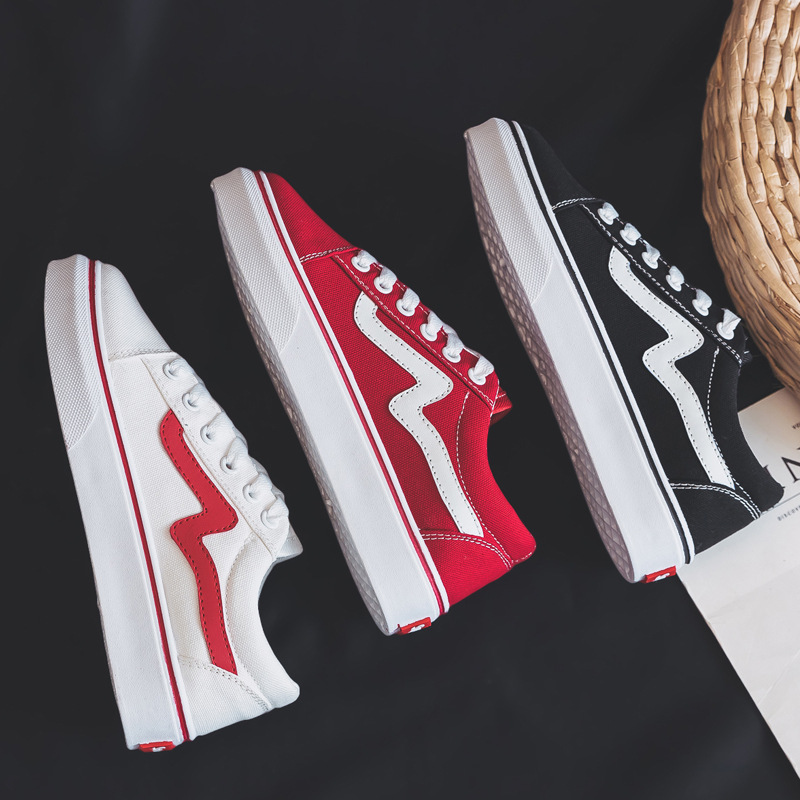 Zapatillas de lona vulcanizada - Women Shoes Vans reseña y precio