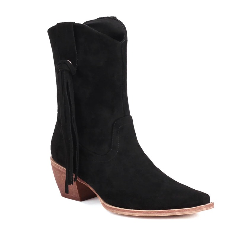 Nuevas botas de vaquero de cri - Women'S Shoes Big Feet reseña y precio