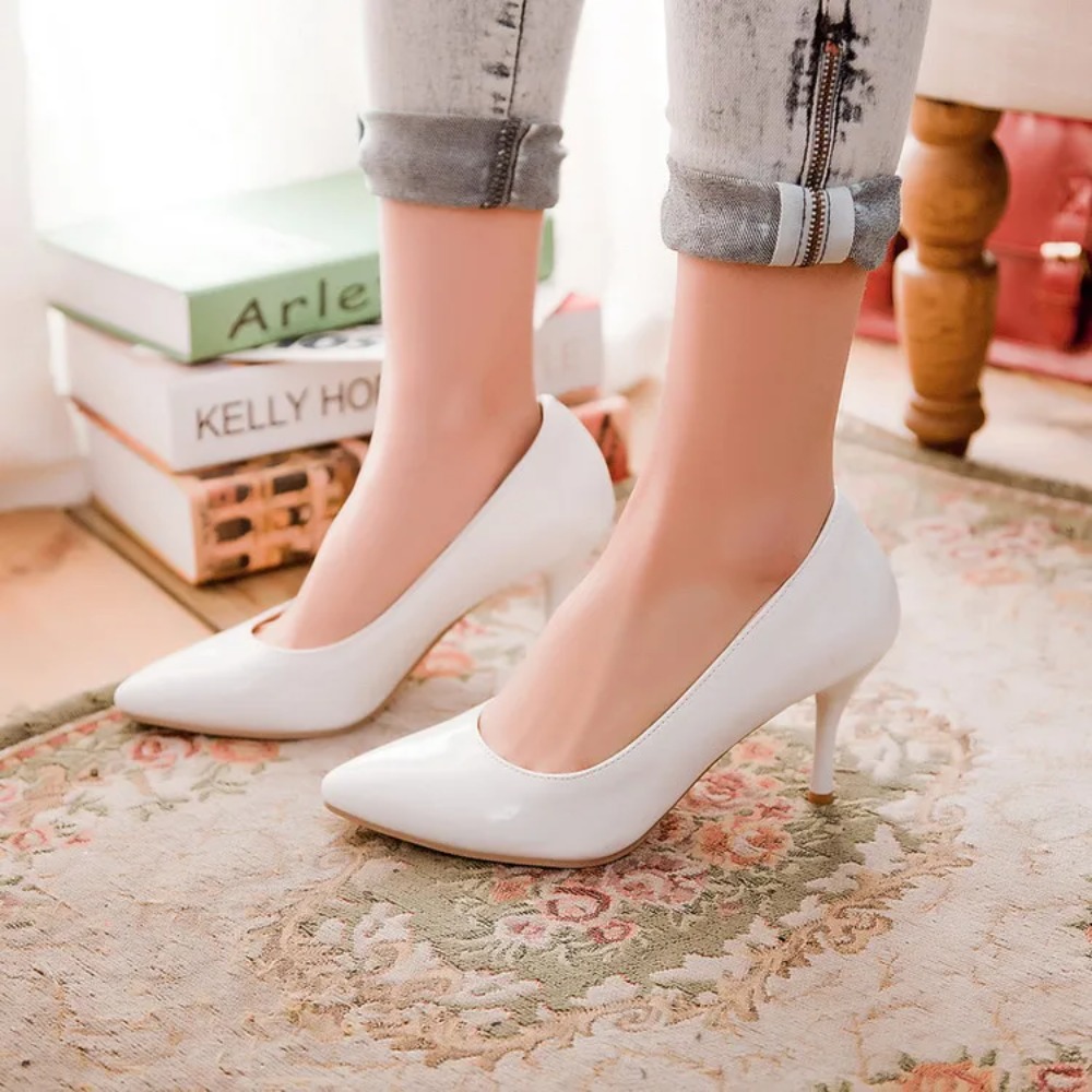 Zapatos de tacón alto para muj - Women'S Shoes Big Feet reseña y precio