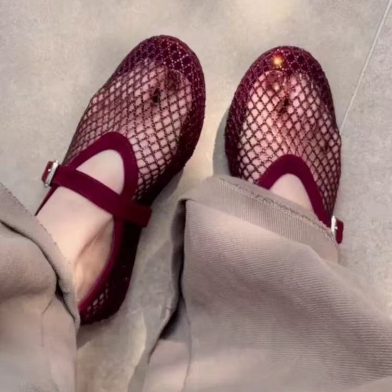 Sandalias Baotou con Pedrería  - Mule Slip On reseña y precio