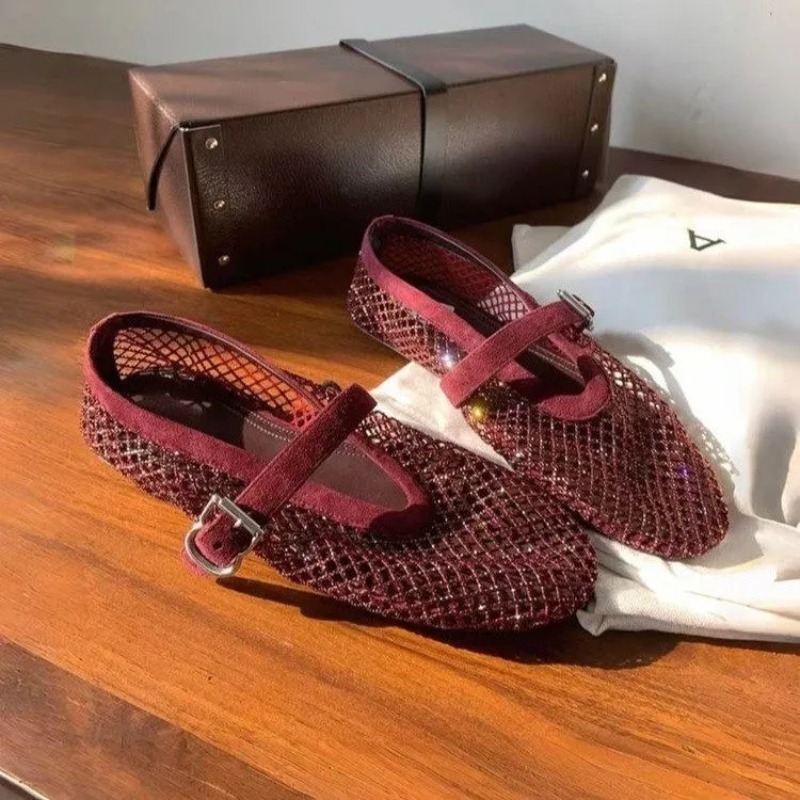 Sandalias Baotou con Pedrería  - Mule Slip On reseña y precio