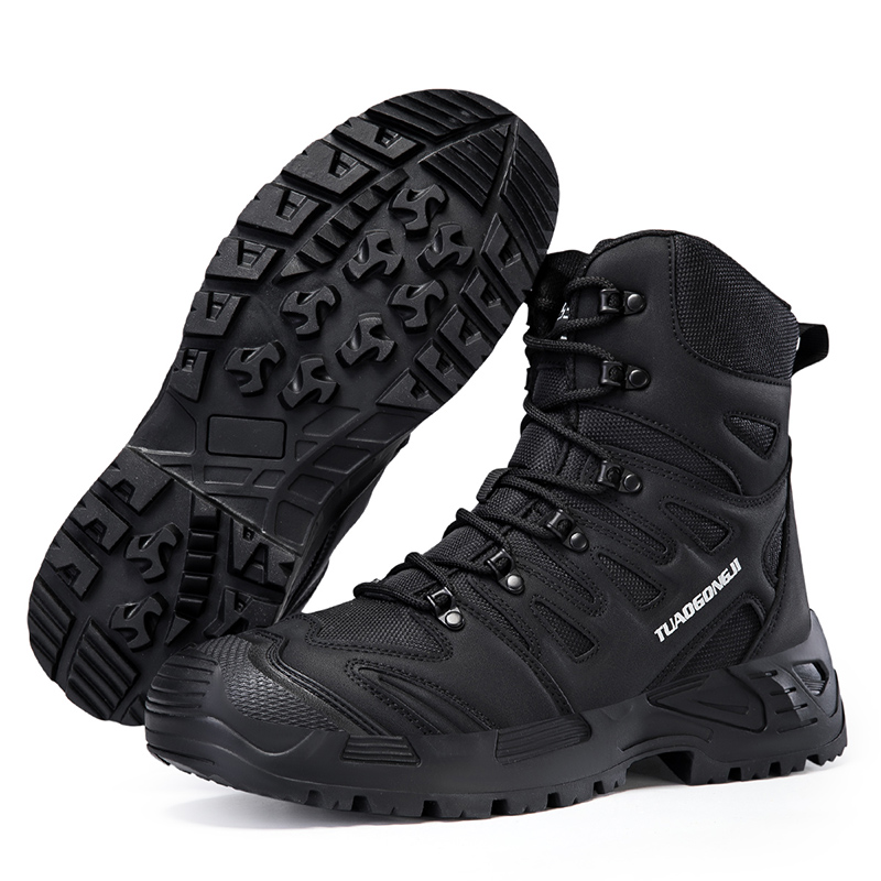 Botas tácticas de senderismo a - Suede Ankle Boot reseña y precio