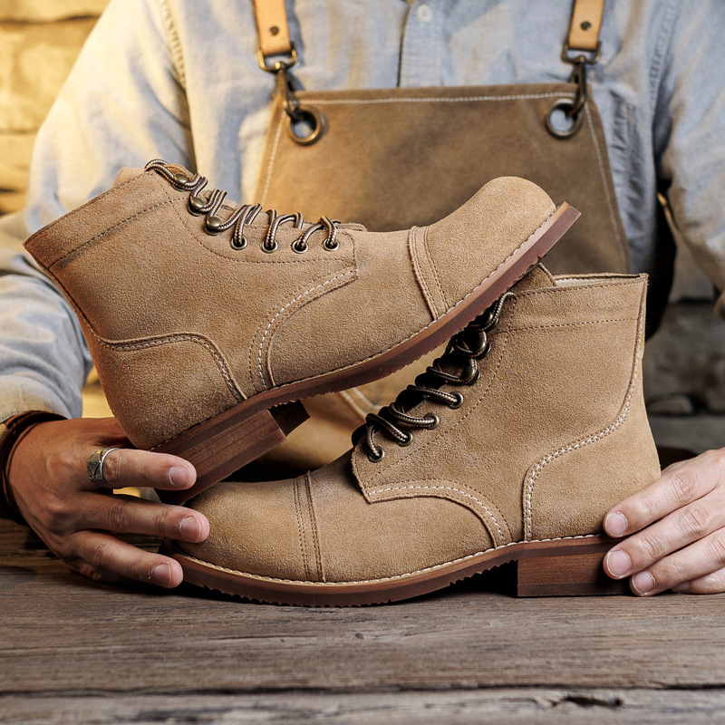 Botas de gamuza con suela Good - Suede Ankle Boot reseña y precio