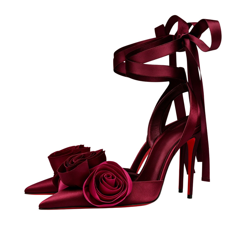 Elegantes y Románticos Zapatos - Ribbon Tie Heel reseña y precio