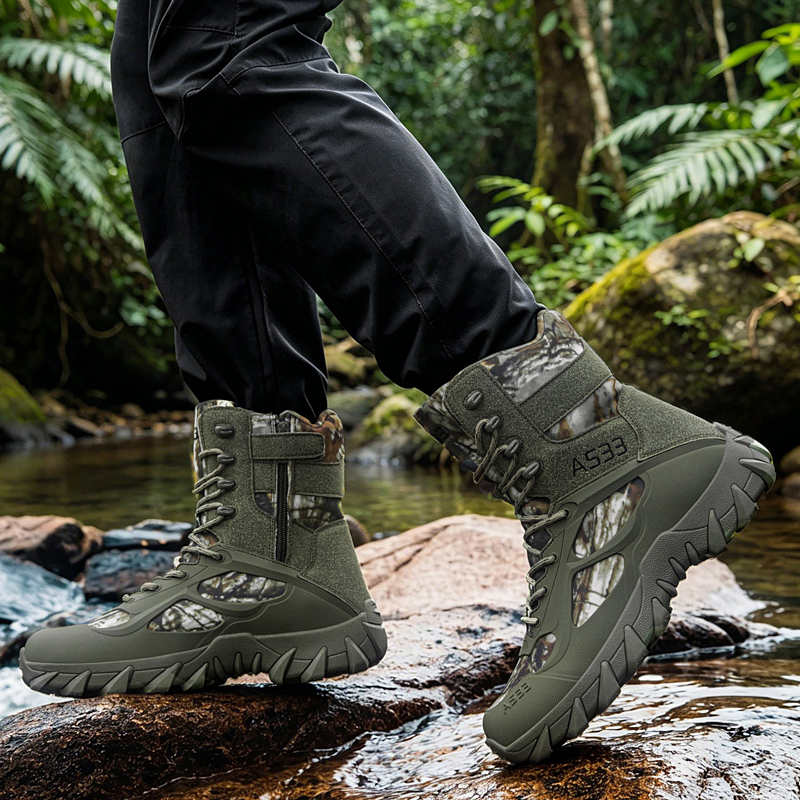 Botas tácticas para hombre, bo - Suede Ankle Boot reseña y precio