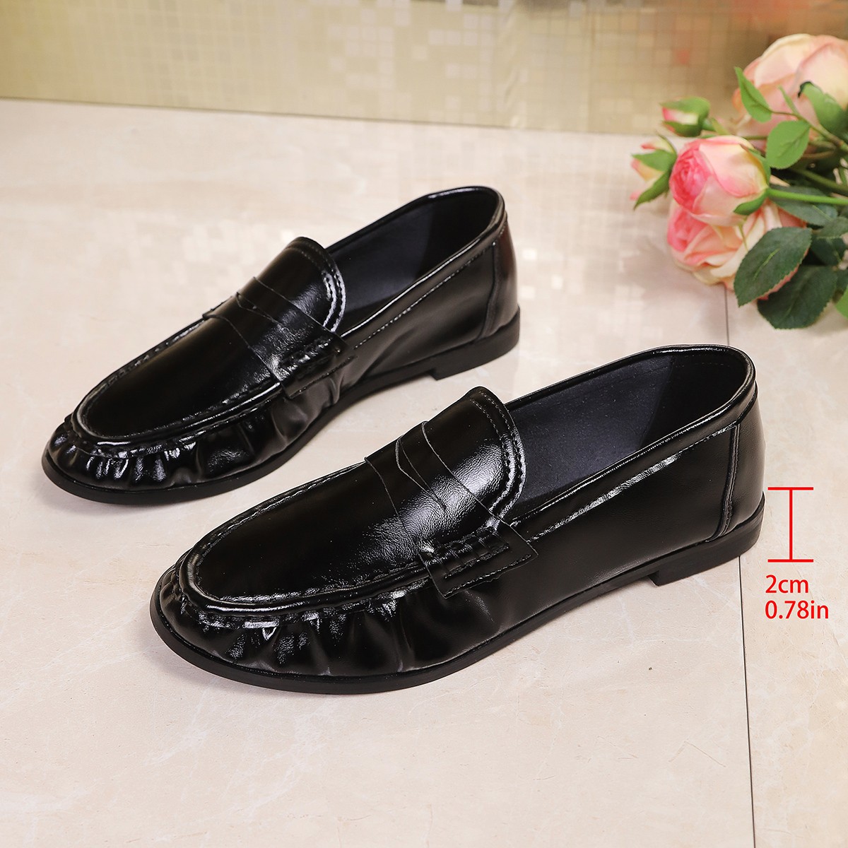 Zapatos Planos Negros de Estil - Women'S Shoes For Work reseña y precio