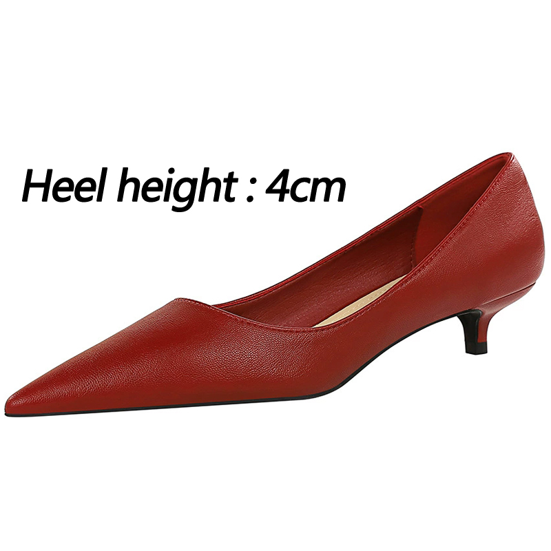 Zapatos de tacón medio con pun - Women'S Shoes Big Feet reseña y precio