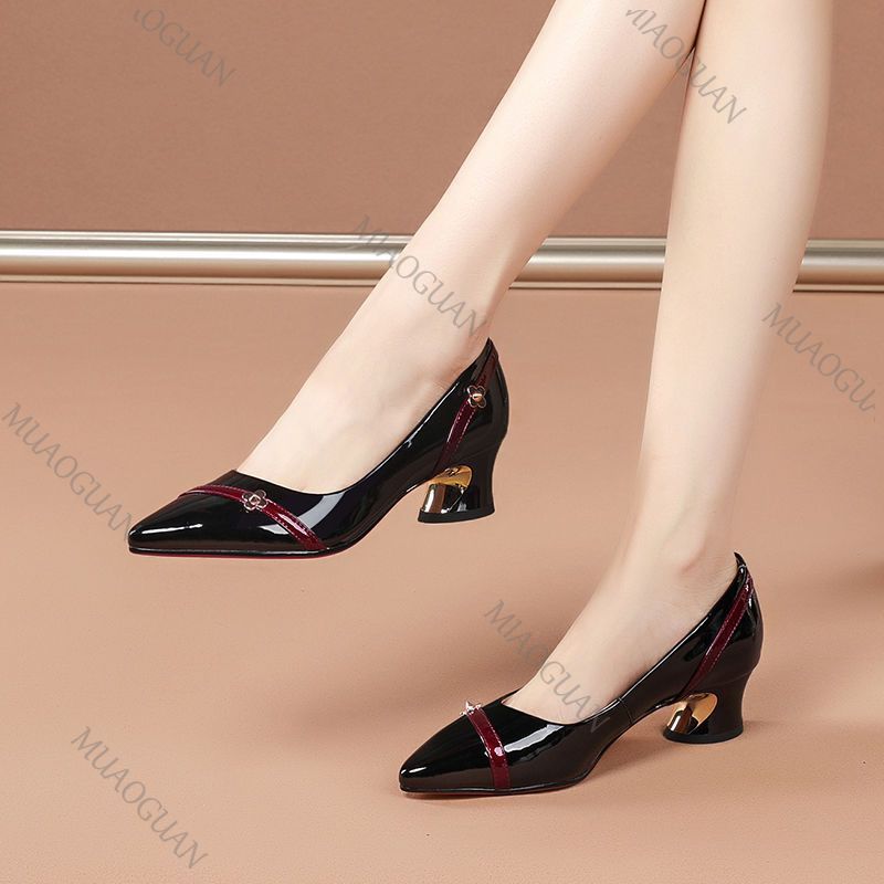 Zapatos de tacón medio grueso  - Women'S Shoes Professional reseña y precio