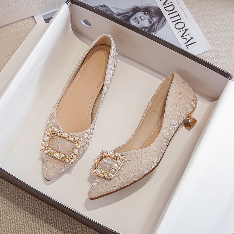 Zapatos de Tacón Bajo con Punt - Women'S Shoes For Work reseña y precio
